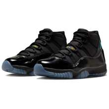 Jordan Air Jordan 11 Retro "GAMMA" Blue: Comfortable And Versatile High-Top Retro Basketball Shoes In Gamma Blue, Unisex. - 黑藍色 - 查看 3