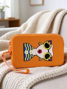 Goddess-Themed Silicone Makeup Bag, Beach Bag, Portable And Versatile Clutch For Coins, Keys, And Miscellaneous Items, Easy Travel Square Bag, Beach Bag, Handbag With Hanging Strap, Document Storage Bag, Boarding Pass Zipper Bag, Wrist Bag, Portable Waterproof Travel Toiletry Bag, Jewelry And Makeup Storage Silicone Bag - Multicolor - View 15
