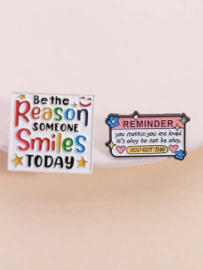 Bộ 1/2 huy hiệu khẩu hiệu năng lượng tích cực, chủ đề động viên, chữa lành, vận động xã hội, khẳng định bản thân, phụ kiện khích lệ hàng ngày, trang trí ba lô/văn phòng, bộ quà tặng phát triển tâm linh.