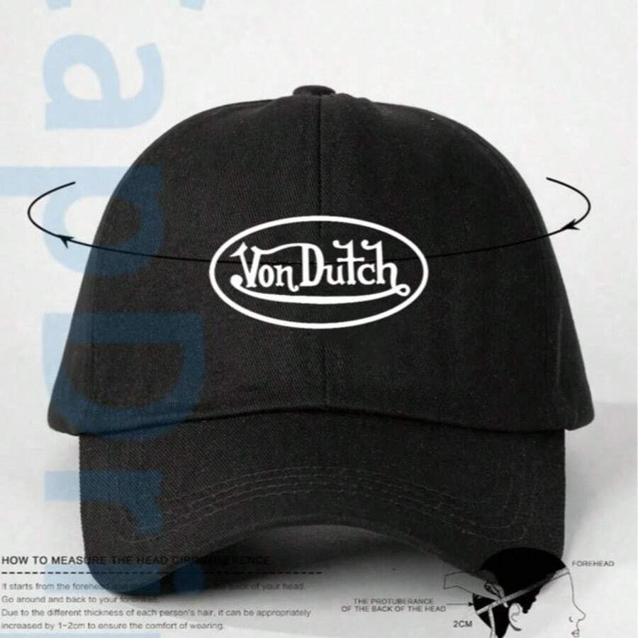 Black 1pc Unisex Von-Dutchs Print Baseball Cap, Sun Hat, Curved Brim, Dad Cap. Suitable For Daily Use And Outdoor Activities. Outdoor Adjustable Sun Cap. Spring-Summer Travel, Tourism, Beach Vacation Hat., Hats, Hats For Men, Beach Hat, Camo, Trucker Hat, Summer, Baseball Cap, Trucker Hats For Women, Gorras Para Mujer, Chicago, Summer Hats, Funny Hats, Men Gifts - màu đen - Xem 1