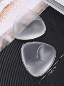 Miếng đệm ngực silicon mềm, chống trượt, có thể tái sử dụng, vô hình (trong suốt và màu da) - Nhiều màu - Xem 9