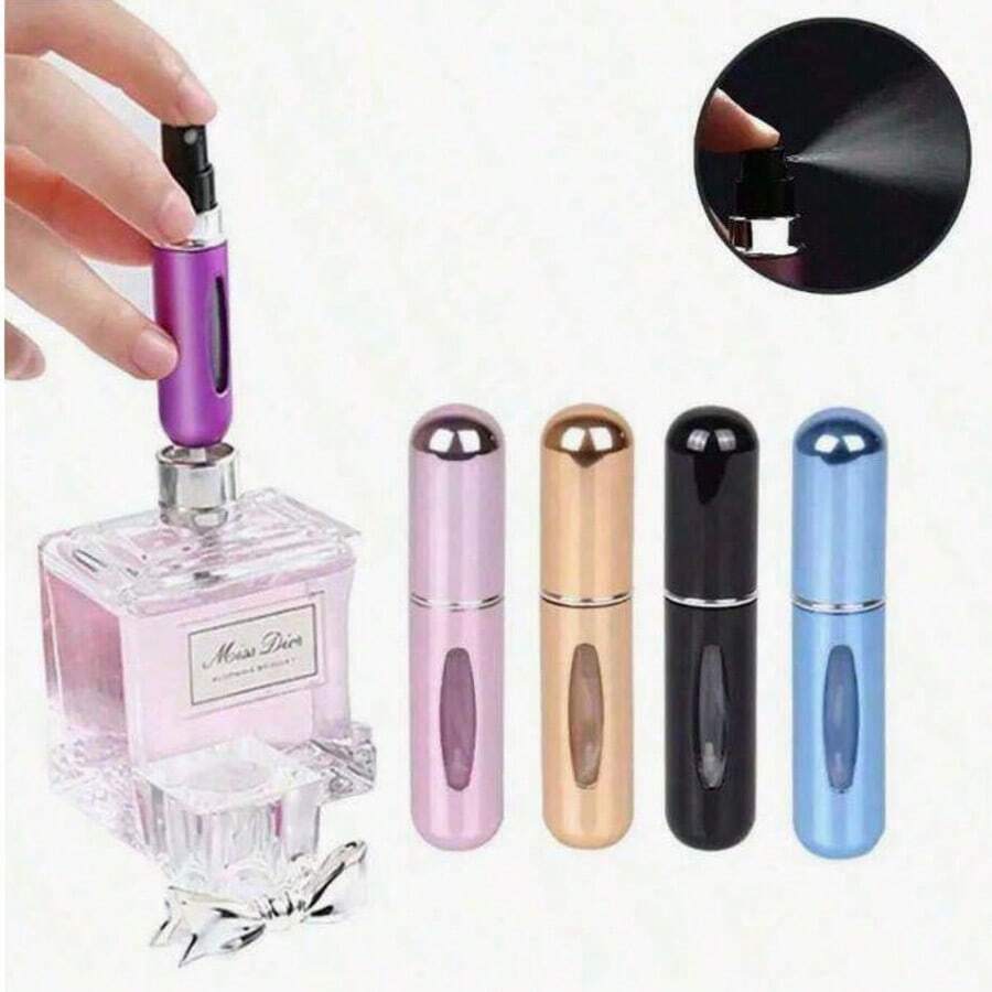 Portable Mini Refillable Perfume Bottle, Fine Mist Spray Bottle, Travel Perfume Atomizer, Perfume Bottle For Travel, Daily Use - 查看 1