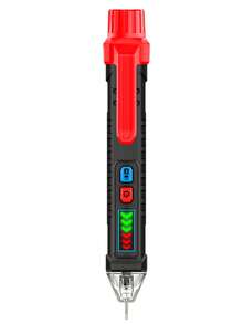 TOPFORZA 1pc Non-Contact Voltage Tester, AC Voltage Detector, Non-Contact Electrical Tester, 12-1000V/48-1000V Dual Range, Neutral/Live Wire Detection - Black - View 9