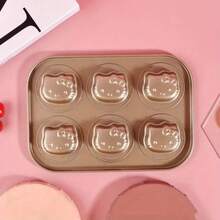 Khuôn làm bánh Hello Kitty Sanrio, khay nướng bánh hình gấu hoạt hình dễ thương, dụng cụ làm bánh hình bàn chân mèo, khuôn làm bánh mì tự làm, quà tặng. - A - Xem 5