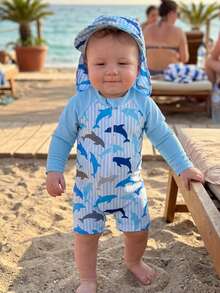 Baby Boys Swimwear - 淺藍色 - 查看 3