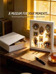 1 buah Bingkai Foto Mini DIY 3D Warna Walnut, Abadikan Kenangan Berharga Anda Secara Unik, Dudukan Pajangan Foto yang Dapat Disesuaikan dan Figur Miniatur, Ciptakan Kenang-kenangan Dekoratif yang Dipersonalisasi untuk Foto, Koleksi, dan Kerajinan Tangan - Berbagai gaya - View 5