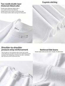 Camiseta de hombre extragrande, de secado rápido, transpirable, de corte holgado, ideal para uso diario, oficina, gimnasio, vacaciones, Día de la Independencia. - Colores mezclados 1 - Ver 7