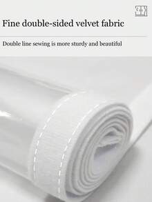 Thermal Insulating Curtain, Windproof, Dustproof, Waterproof Seal For Window, Transparent, All-Season Use, No Drilling Installation - White Windproof Curtains - View 5