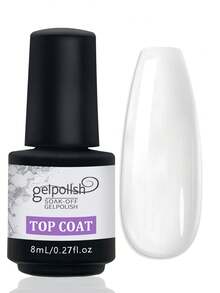 GELPOLISH 美甲底膠 + 封層膠 + 美甲膠水套組，長效美甲延長膠，適用於透明美甲片與透明穿戴式美甲，免擦膠美甲油，美甲修復，沙龍級 DIY 家用美甲，需 UV 燈照乾 - 1 Set - 查看 13