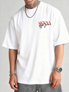Men T-Shirts - 白色 - 查看 2