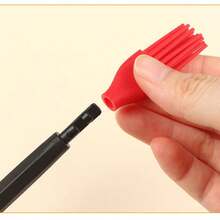 Bộ 3 dụng cụ làm bánh mini bằng silicon - Cọ phết dầu, dao cạo, thìa trộn, cọ phết chịu nhiệt, dụng cụ phết mứt. - Xem 5