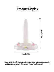 1 pieza Soporte para teléfono con diseño de gato, soporte para tablet y teléfono con postura relajada, adorno de escritorio, estante de almacenamiento para teléfono y tablet, con encantador diseño de gato, perfecto para liberar las manos durante videollamadas, juegos o ver videos. Compatible con smartphones y tablets, disponible en rosa, blanco, negro. Navidad, Halloween, Vacaciones - 1 pieza - Ver 11