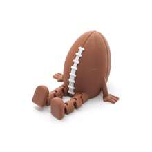 1pc Sports Ball Miniature Figurines (Football, Bowling Ball, Basketball, Rugby), Desk Decor, Office Room Ornament, Birthday/Holiday Gift, Hanging Decoration - Multicolor - View 10