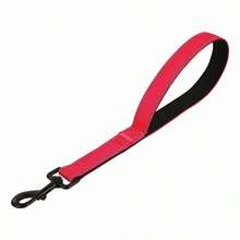 Short Dog Leash With Thick Handle, Durable Nylon Material Dog Training Control Leash With Reflective Line Design - Multicolor - View 10