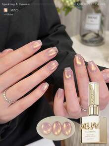 2026 New Magnetic Cat Eye Gel Nail Polish, 40 Shimmery Reflective Colors, Fashionable Salon Art Cat Eye Gel Design - Multicolor - View 39