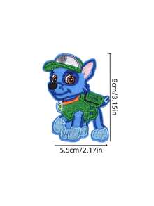 1/4/8 قطع رقعة مطرزة Paw Patrol درع الكلب للحقائب والملابس وديكورات الحفلات - رسوم متحركة - مشاهدة 22