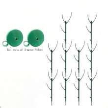 Stackable Plastic Plant Support Rings, Adjustable Branch Holders And Plant Cages, Suitable For Climbing Plants, Moss, Indoor And Outdoor Potted Flowers - Multicolor - View 11