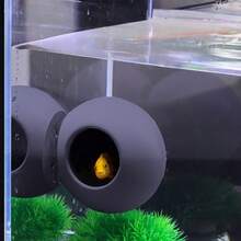 創意水族裝飾 3D 列印球形魚缸遮蔽處 魚蝦躲藏屋 多孔結構 - A - 查看 4