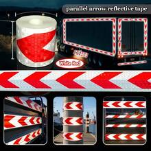 5cm*3 Meters Reflective Warning Tape Waterproof PVC Material Night Sticker Outdoor Use Suitable For Clothing And Trailer Marking (Actual Product Without Paper Core) - Multicolor - View 42