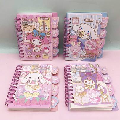 SANRIO Fashionable Spiral Notebook / Colorful Student Notebook / Diary / Planner
