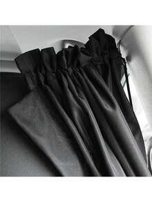 Universal Car Partition Curtain, Rear Sunshade, Car Window Sunshade Curtain, Sunshade Board - Multicolor - View 3