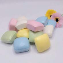 1pc Cute Square Cake Shaped Soft Silicone Toy, Made Of High-Quality PU Material, Soft And Elastic Texture, Can Relieve Stress, Small And Adorable Suitable For Desktop Decoration, Sweet And Healing - Multicolor - View 8