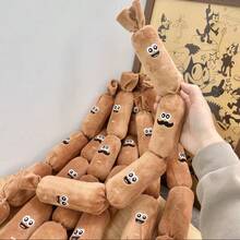 Búp bê chó xúc xích nhồi bông phát ra âm thanh sống động như thật, đồ chơi tương tác hình chó xúc xích mang lại niềm vui và sự giải trí. - Nhiều màu - Xem 4