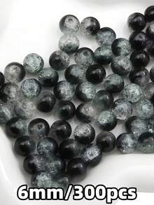 100pcs 6mm Glass Beads Suitable For DIY Crafting' - Multicolor - View 15