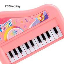 2-In-1 Electronic Keyboard & Piano Toy, Cartoon Design, Two Modes, Battery Not Included - Multicolor - View 5
