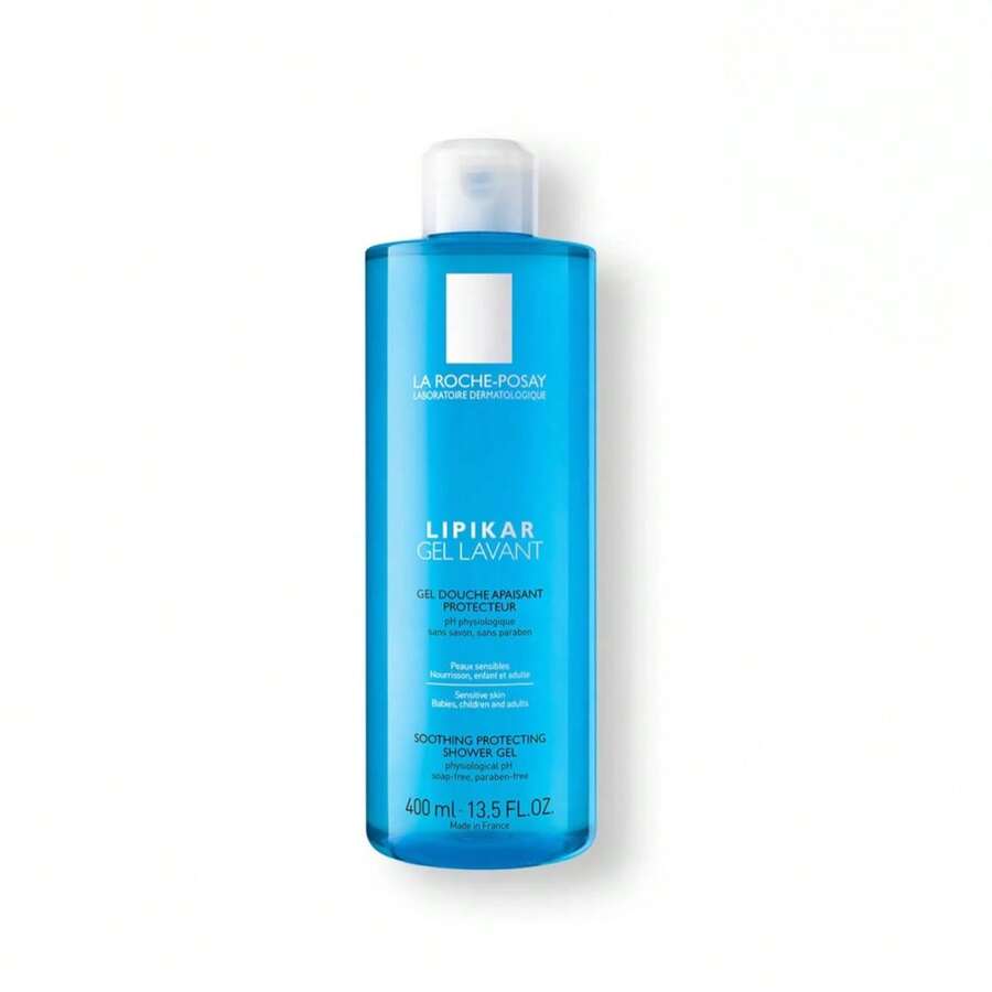 La Roche Posay Lipikar Gel Lavant 400ml Limpiador Corporal Piel Seca Sensible Hidratante Calmante Niacinamida Karite Uso Diario Familia Sin Irritar - Lavanda - Ver 1