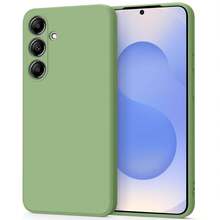 Carcasă de telefon din silicon lichid compatibilă cu Samsung Galaxy A57 A37 A56 A36 S25 FE A17 A07 A55 S26 pentru Galaxy S26 Ultra S25 Ultra pentru iPhone 13 15 16 Pro Max 11 17e - Verde Matcha - Vizualizare 2