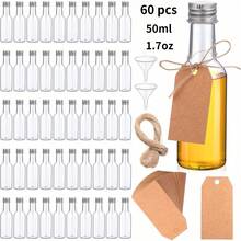 Bộ 30 chai mini, dung tích 0.85oz, 1.7oz, 3.3oz và 5oz, chất liệu nhựa có nắp đậy, kèm 2 phễu rót chất lỏng và nhãn màu kaki. Bộ sản phẩm gồm các chai rượu vang mini, chai tương ớt, chai rượu mạnh nhỏ và chai nước ép mini. - Mũ bạc - Xem 15