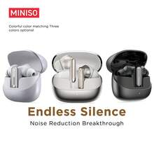 MINISO MS106 Wireless Translation Earbuds • AI Call Noise Cancellation • Multi-Language Real-Time Translation • Active Noise Cancellation • 55 Hours Battery Life • Suitable For Daily Use, Business, Fitness, Gaming - View 3
