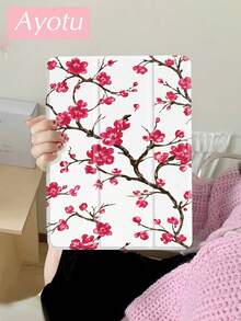 Ayotu 1 chiếc ốp bảo vệ máy tính bảng và Kindle họa tiết hoa anh đào đỏ, tương thích với iPad Air 8 (M4) 2026 (11/13 inch), thế hệ thứ 10, 11/Air thế hệ thứ 4/Air thế hệ thứ 7/9.7 inch, Galaxy Tab A9 Plus, Kindle (thế hệ thứ 11 - ra mắt năm 2024) (6 inch), Kindle Paperwhite thế hệ thứ 12 2024, một món quà Giáng sinh thời trang và tối giản. - Nhiều màu - Xem 3