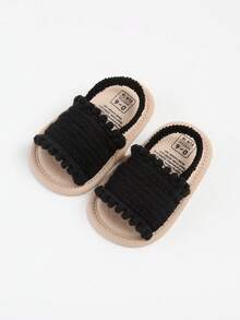 Toddler Girls' Summer Sandals, Outdoor Walking Shoes For Infants And Toddlers - Black - View 10