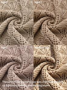 女士休闲优雅复古时尚性感纯色休闲优雅派对镂空荷叶边/荷叶边吊带镂空罩衫背心半身裙长款连衣裙沙滩度假日常约会夏季连衣裙春夏 - 卡其色 - 查看 3