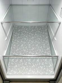 1片装，半透明三叶草压纹抽屉垫，防潮防油，适用于冰箱和衣柜 - 半透明三葉草 - 查看 7