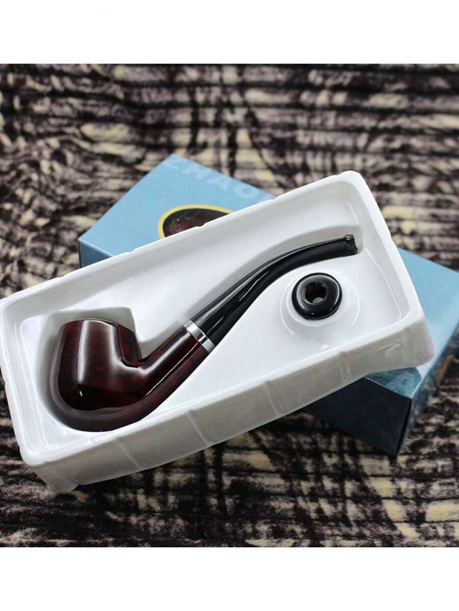 1/2支装优雅烟斗,带可清洗微型过滤器的吸烟配件,创意情人节礼物,男士完美礼物 - 煙鬥 - 查看 1