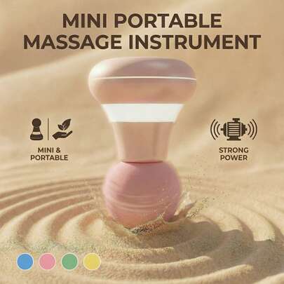 LEVIATECH 1 máy massage mini cầm tay giúp thư giãn cơ bắp, máy massage rung tác động lên mô liên kết, máy massage nhỏ gọn và êm ái, thích hợp sử dụng tại nhà, văn phòng, phòng tập thể dục, món quà tuyệt vời.