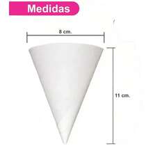 Conos de Papel Desechables para Agua Primo 250 Piezas Vasos para Dispensador Higiénicos #106 - Ver 3
