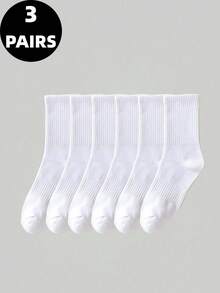 [Tùy chọn số lượng] Đôi tất thể thao unisex thoải mái, phù hợp cho tập luyện, thi đấu, mặc thường ngày và công sở, thấm hút mồ hôi, khử mùi, mềm mại và nhẹ, phù hợp cho mùa xuân, hè, thu và đông. - Nhiều màu - Xem 10