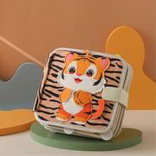 Baby Early Education Tiger Cloth Book Toy, Color Identification, Shape Recognition, Parent-Child Interactive Toy, Perfect Gift For Baby - Multicolor - View 1