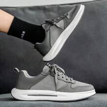 Giày thể thao lưới thoáng khí mới, thoải mái và thời trang, giày thể thao thường ngày đa năng, giày nam. - Xám - Xem 4