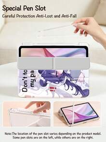 Hình cô gái anime với khẩu hiệu, phù hợp với ốp lưng dạng gập hình chữ Y, tương thích với iPad Air 8 (M4) 2026 (11 inch)/2026 (13 inch), A16, Air 8 (M4) 2026 (11 inch), Air 8 (M4) 2026 (13 inch), Pro 13 12.9 11, Air 11 13, Mini, Air 11 inch, Kindle (thế hệ thứ 11 - ra mắt năm 2024) - Nhiều màu - Xem 6