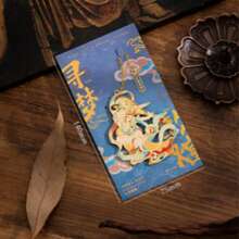 Dấu trang bằng kim loại kiểu Đôn Hoàng, thiết kế rỗng trang nhã cổ điển Trung Hoa, quà tặng sinh nhật sưu tầm chất lượng cao. - Nhiều màu - Xem 8