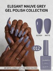 Sơn móng tay dạng gel màu xanh nhạt 15ml, màu Morandi Color Soak Off UV LED, một chai một màu, chất lượng chuyên nghiệp, bền màu, phong cách tươi mới mùa xuân hè, thanh lịch, thẩm mỹ, tự làm móng tại nhà, sơn bóng cao cấp. - Màu xanh bụi bặm - Xem 2