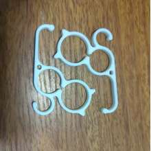 2pcs 3D Printed PLA Creative Ring Phone Grip, Pinky Grip, Nameless Finger Stand, Phone Holder, Thumb Stand, Desktop Stand, Multifunctional Slouchy Bracket, Portable Stand, Communication Device Handle, Practical Hook - Type a - View 13