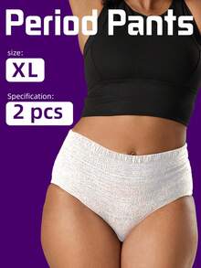 2/10/16pcs Celana Dalam Pembalut untuk Menstruasi, Sangat Tipis, Cepat Kering, Kain Elastis, Bernapas, Cocok untuk Penggunaan Siang dan Malam, Dapat Digunakan untuk Berbagai Kesempatan - [M-XL] Celana Dalam Menstruasi - View 18
