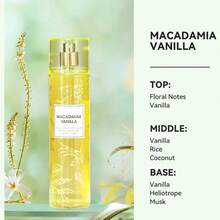 MODESS 20 Varieties Women's Body Mist Perfume Spray, 2 Pcs 8 Fl Oz Long-Lasting Floral Fruity Spray, Non-Greasy Formula - Hair & Body For Parties, Dates, Night Out, Daily Wear - Gift Girlfriend Best Friend Mother - Valentine's Day Birthday Mother's Day - STRAWBERRIES & CREAM+MACADAMIA VANILLA - 查看 3