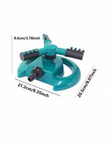 Vòi phun tưới vườn tự động xoay 360°, vòi phun cỏ 3 tay với vòi phun điều chỉnh được, hệ thống tưới phủ diện tích lớn cho sân vườn, bãi cỏ, khu vui chơi trẻ em. - Nhiều kiểu dáng - Xem 8